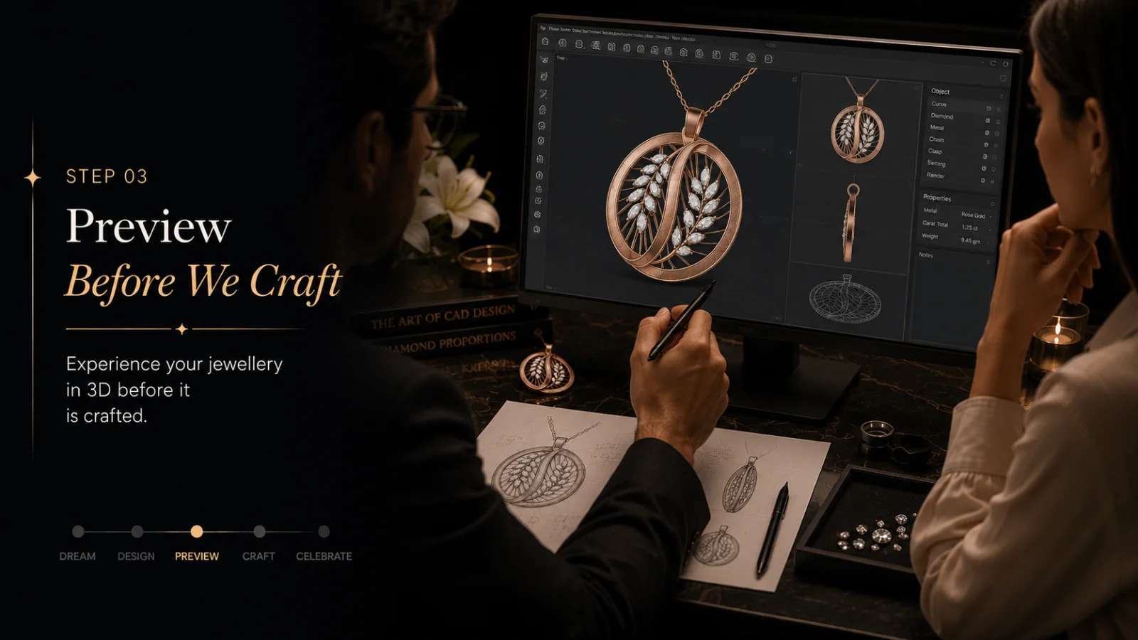 Preview before we craft — 3D CAD model